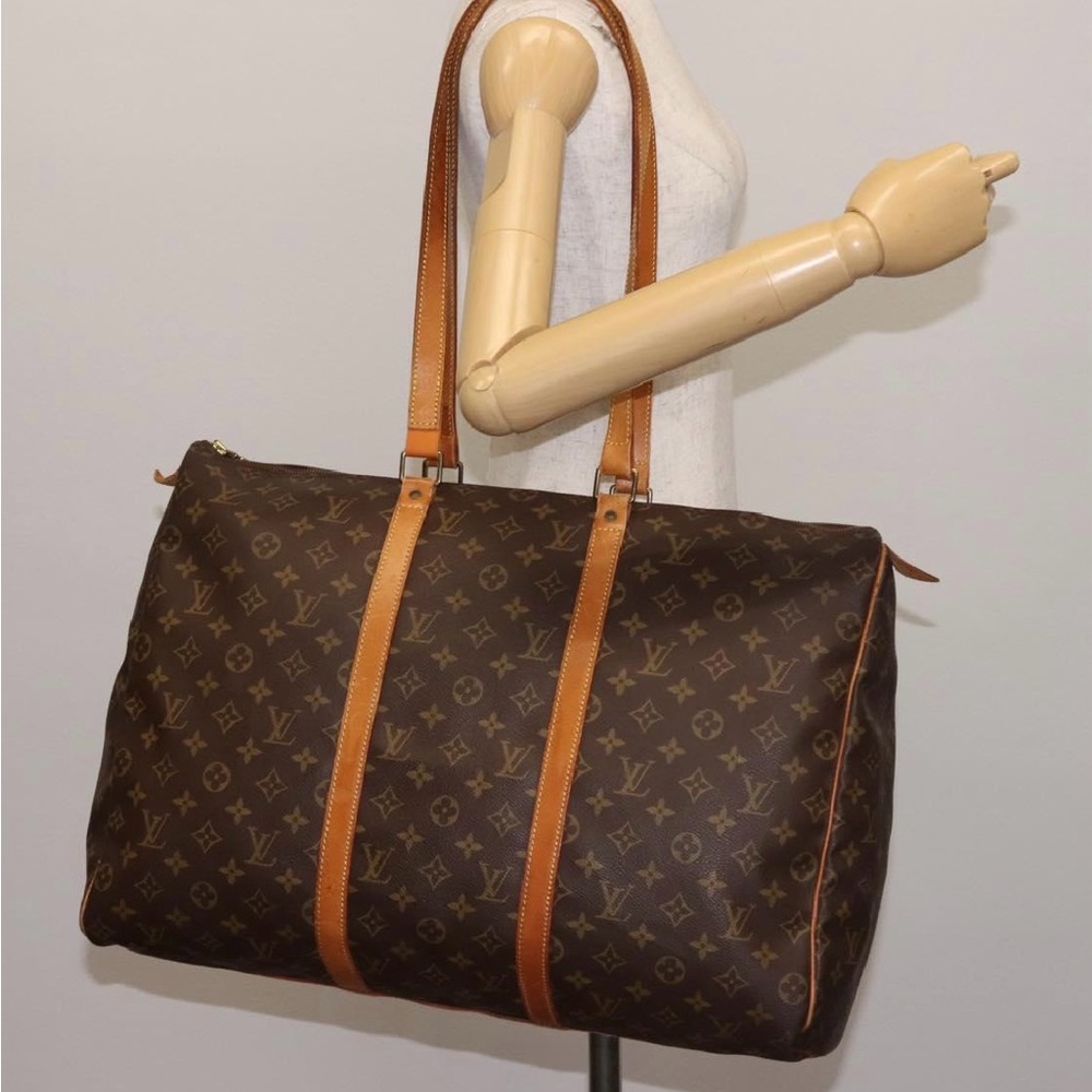 Louis Vuitton Dark Brown Monogram Duffel Bag